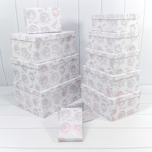 Коробки Прямоугольные Набор    