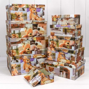 Коробки Прямоугольные Набор    