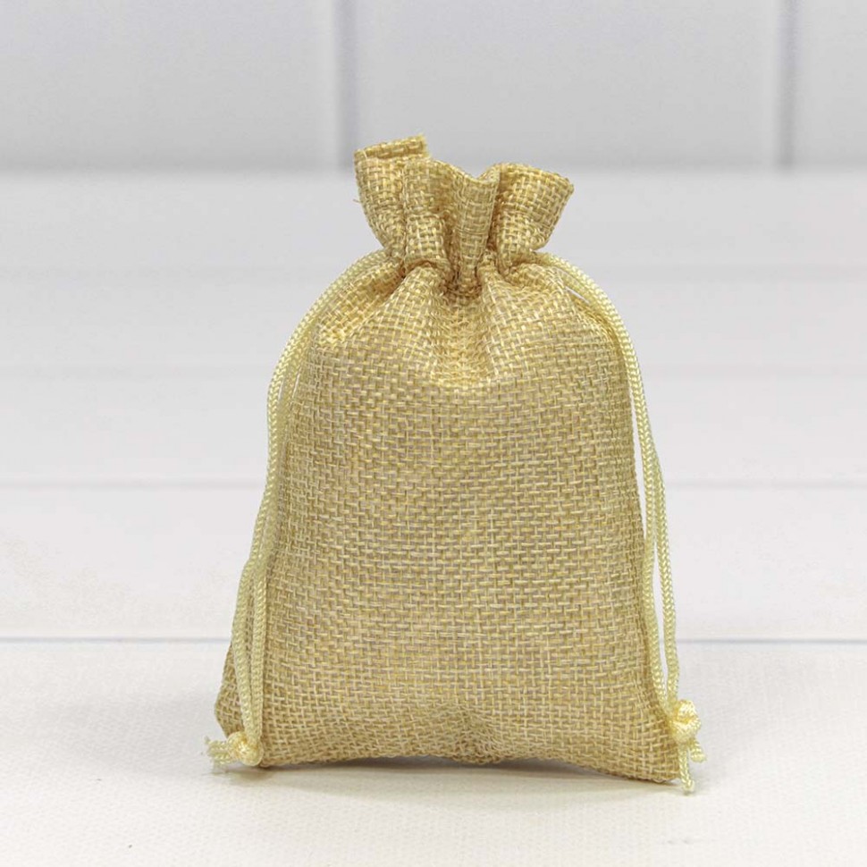 Мешочки из искусственного льна Мешочки из искусственного льна