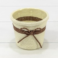 Кашпо плетёное  