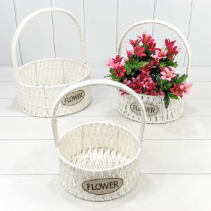 Корзины плетёные Круглые Набор   