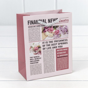 Пакет подарочный 