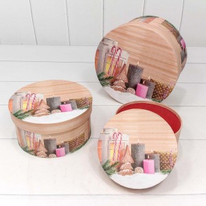 Коробки Круглые Набор