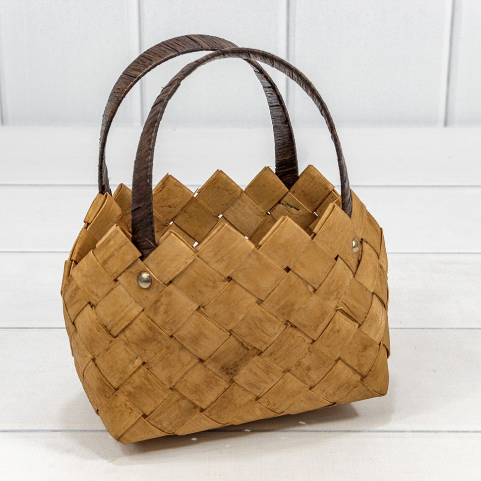 Корзина плетёная