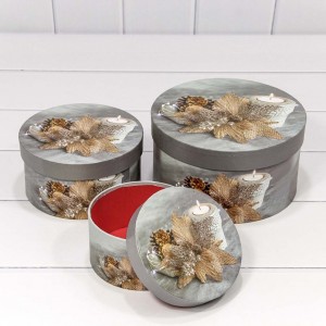 Коробки Круглые Набор