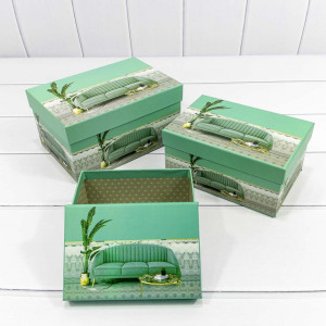 Коробки Прямоугольные Набор