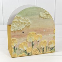 Пакет подарочный   "Ваза для цветов"      