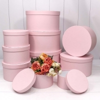 Круглые коробки